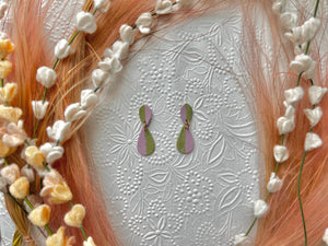 Mini Split Dangles | Sage - Lavender